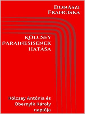 cover image of Kölcsey Parainesisének hatása